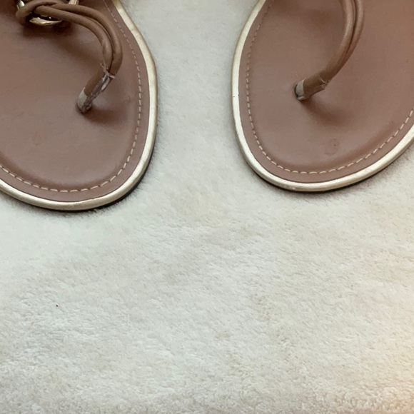 Montego Bay Club Tan Sandals with Slingback Strap - Picture 2 of 8
